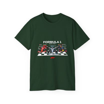 Formula 1 Racing Unisex Ultra Cotton Tee - Perfect T-Shirt for Motorsport Fans - CreativeRino