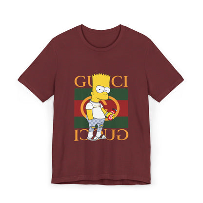 Gucci Bart Simpson Unisex Jersey T-Shirt - CreativeRino