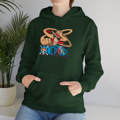 One Piece Inspired Unisex Heavy Blend™ Hoodie - Cozy Anime Sweatshirt for Fans - CreativeRino