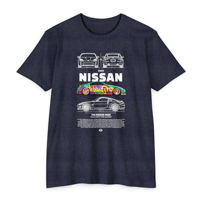 Vintage Nissan 350Z Unisex T-Shirt | Automotive Racing Graphic Tee - CreativeRino
