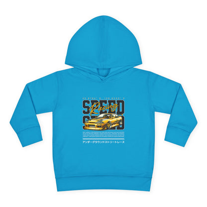 Racing Toddler Pullover Fleece Hoodie - Speed Racer Design - CreativeRino