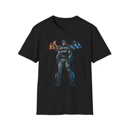 Vintage Batman Graphic Unisex Softstyle T-Shirt - CreativeRino