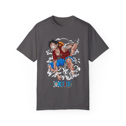Anime-Inspired Unisex Garment-Dyed Tee - Perfect T-shirt for Fans of One Piece - CreativeRino