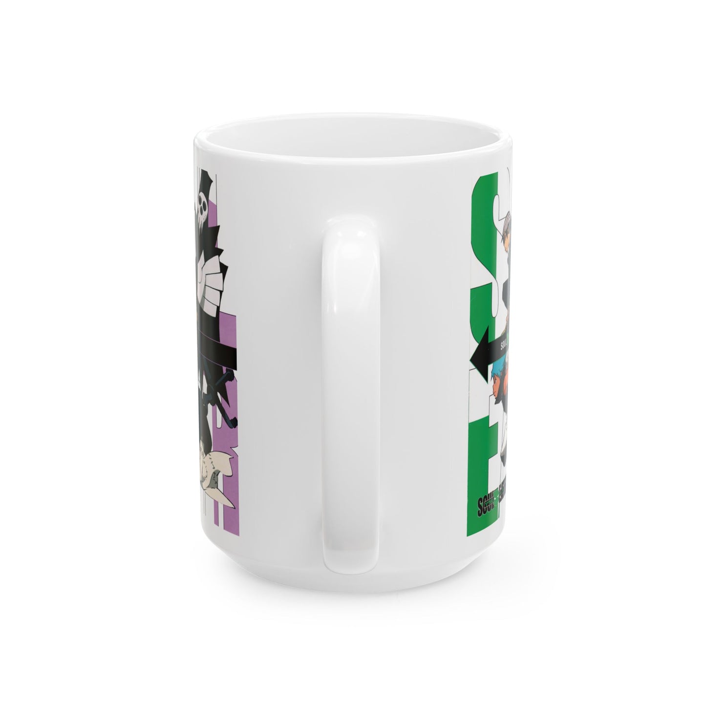 Soul Eater Ceramic Mug - Anime-Inspired Coffee Cup for Fans - CreativeRino