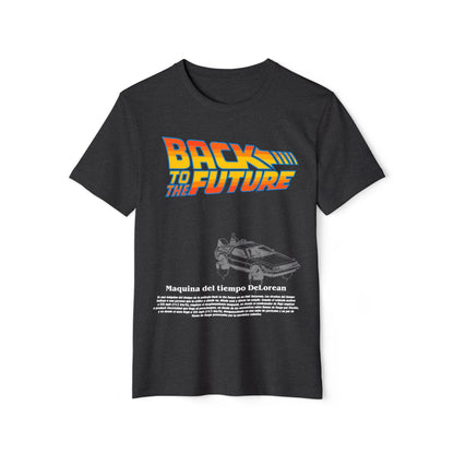 Back to the Future Unisex Recycled Organic T-Shirt | Eco-Friendly Movie Tee - CreativeRino