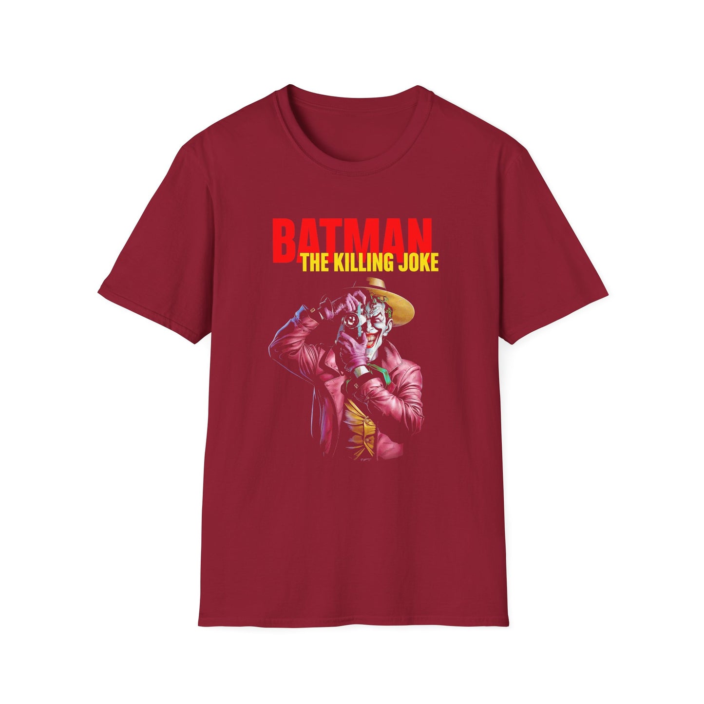 Batman The Killing Joke Unisex Softstyle T-Shirt - Comic Book Fashion - CreativeRino