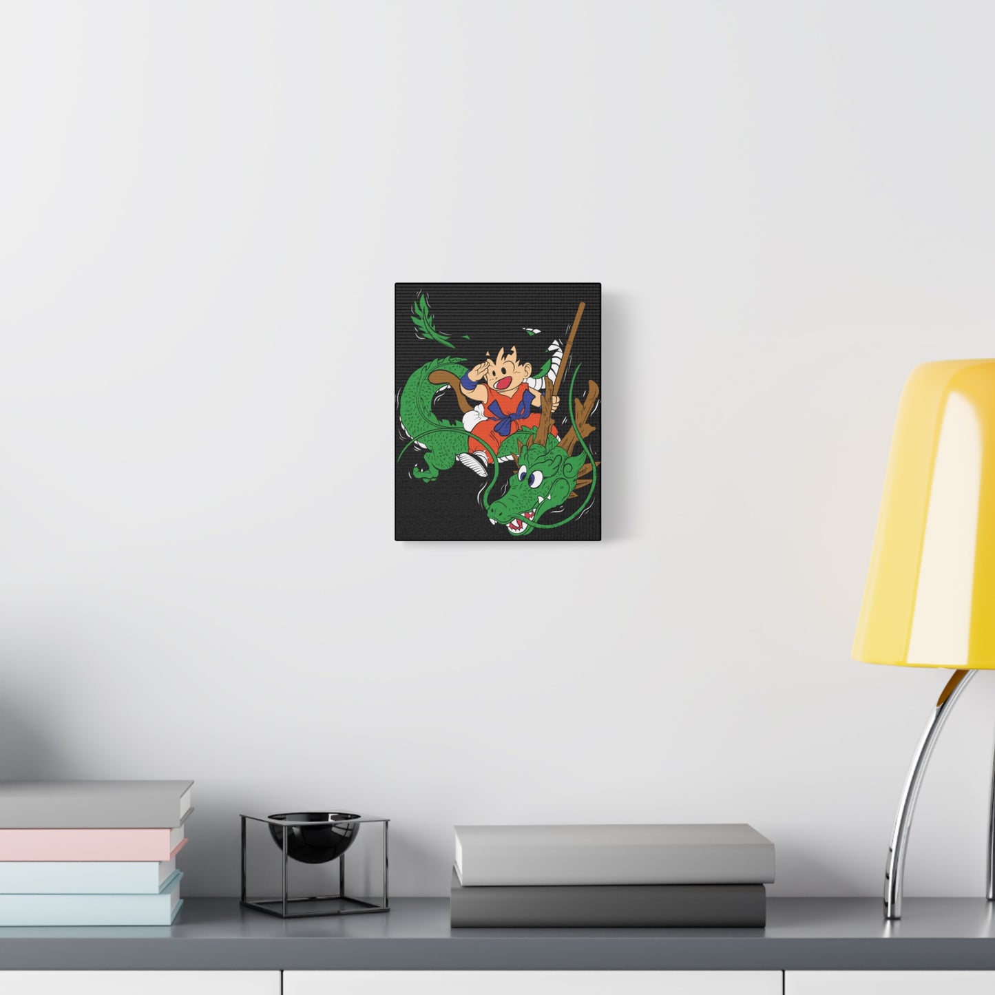 Dragon Adventure Matte Canvas Art - Perfect for Kids' Rooms & Anime Fans - CreativeRino