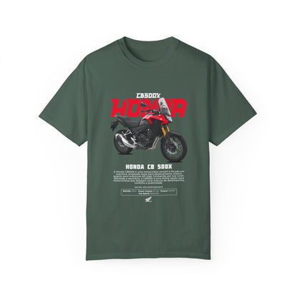 Honda CB500X Unisex Motorcycle T-Shirt - Vintage Style Graphic Tee - CreativeRino
