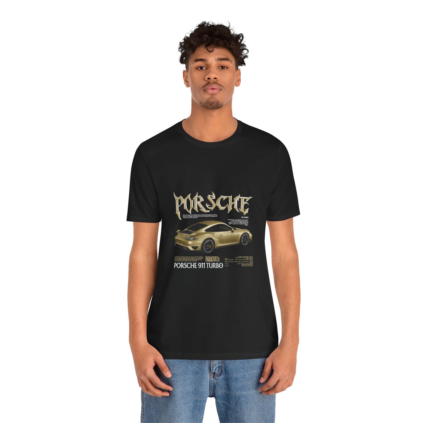 Porsche 911 Turbo Graphic Tee for Car Enthusiasts - CreativeRino