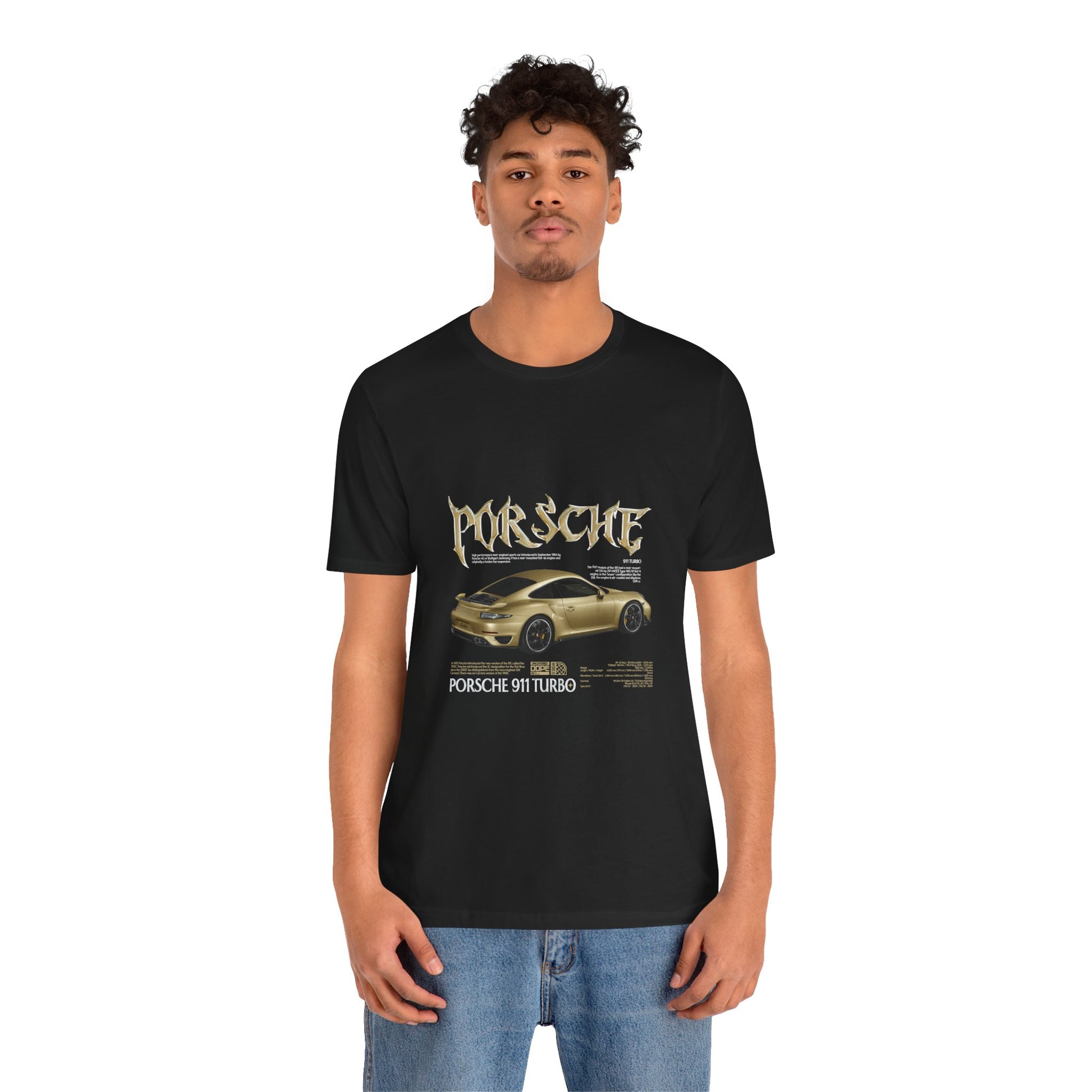 Porsche 911 Turbo Graphic Tee for Car Enthusiasts - CreativeRino