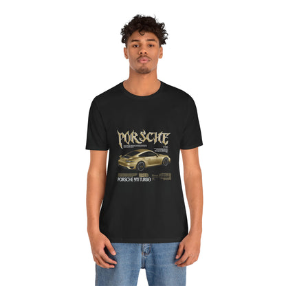 Porsche 911 Turbo Graphic Tee for Car Enthusiasts - CreativeRino