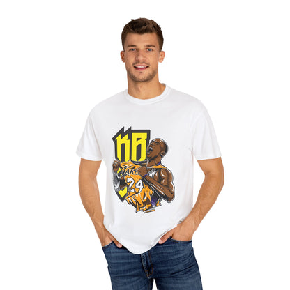 Kobe Bryant Unisex Garment-Dyed T-Shirt | Basketball Fan Tee | Sports Apparel - CreativeRino