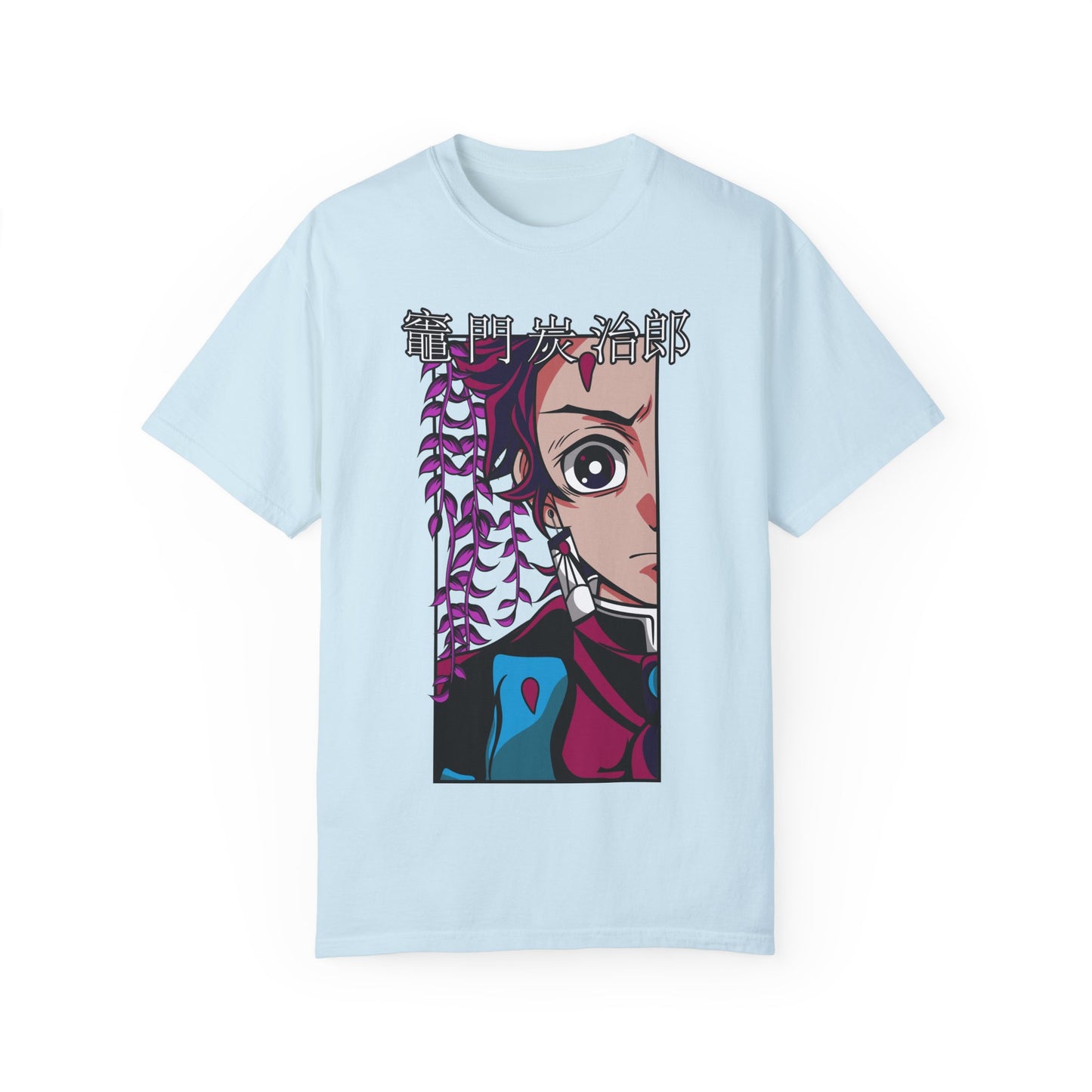 Demon Slayer Unisex Garment-Dyed T-shirt - Anime Inspired Art - CreativeRino