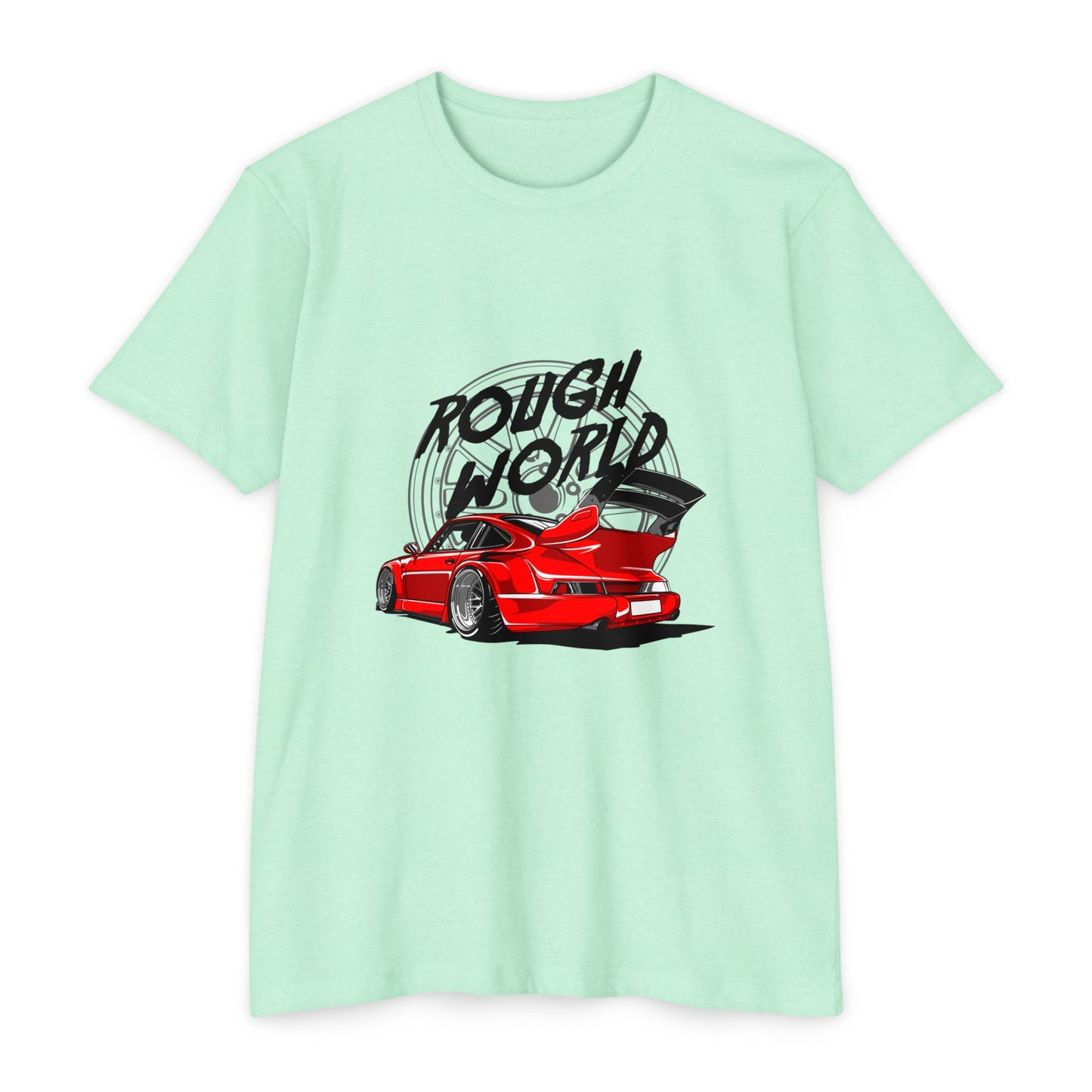 Rough Word Graphic Unisex T-Shirt – Perfect T-shirt for Car Enthusiasts - CreativeRino
