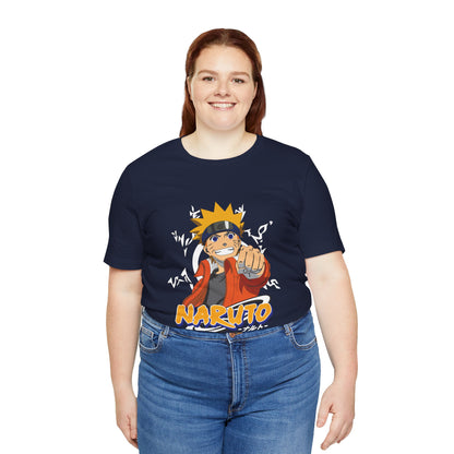 Naruto Graphic Unisex Jersey Tee – Anime T-shirt Fan Apparel - CreativeRino