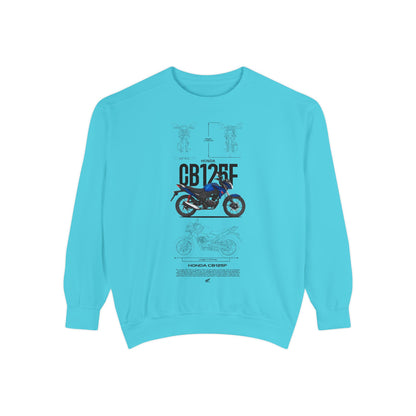 Honda CB125F Motorcycle Design Sweatshirt - CreativeRino