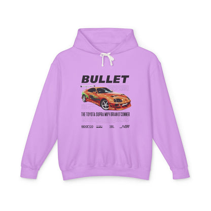 Bullet Toyota Supra MK4 Unisex Hoodie – Lightweight & Stylish Car Enthusiast Sweatshirt - CreativeRino