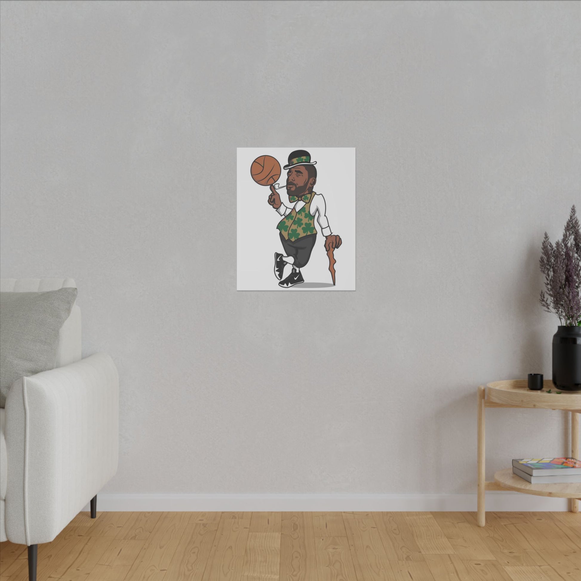 Khris Middleton Art Canvas - Basketball Player Print - CreativeRino