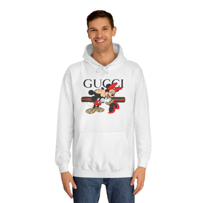 Cute Mickey & Minnie Unisex College Hoodie - Stylish Disney Apparel - CreativeRino