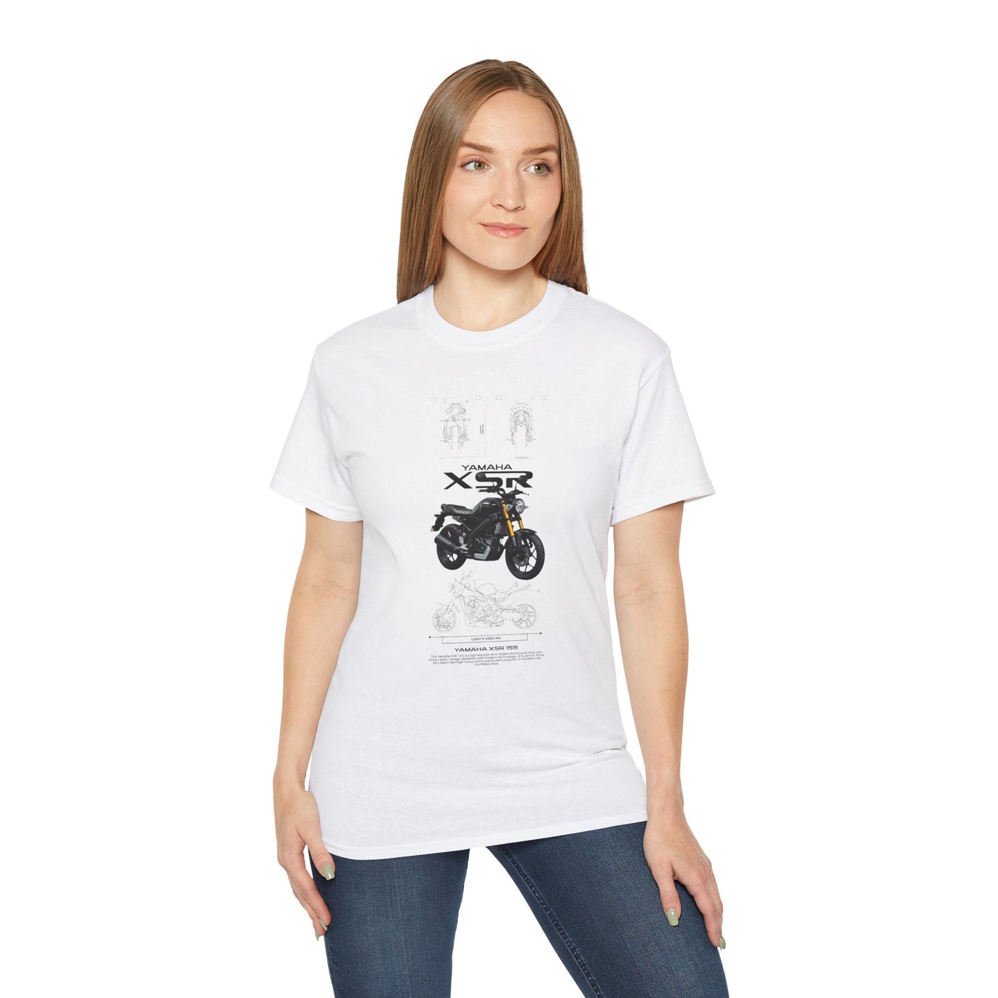 Yamaha XSR Motorcycle Tee - Unisex Ultra Cotton T-Shirt - CreativeRino
