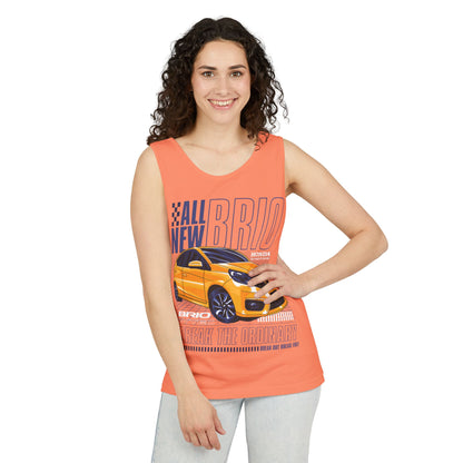 Honda Brio Unisex Car Graphic Tank Top - Break the Ordinary - CreativeRino