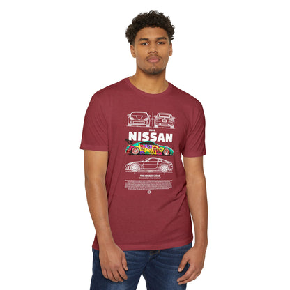 Vintage Nissan 350Z Unisex T-Shirt | Automotive Racing Graphic Tee - CreativeRino