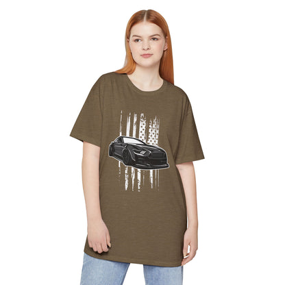 Vintage American Muscle Car Tee - Unisex Long Body Urban T-shirt - CreativeRino