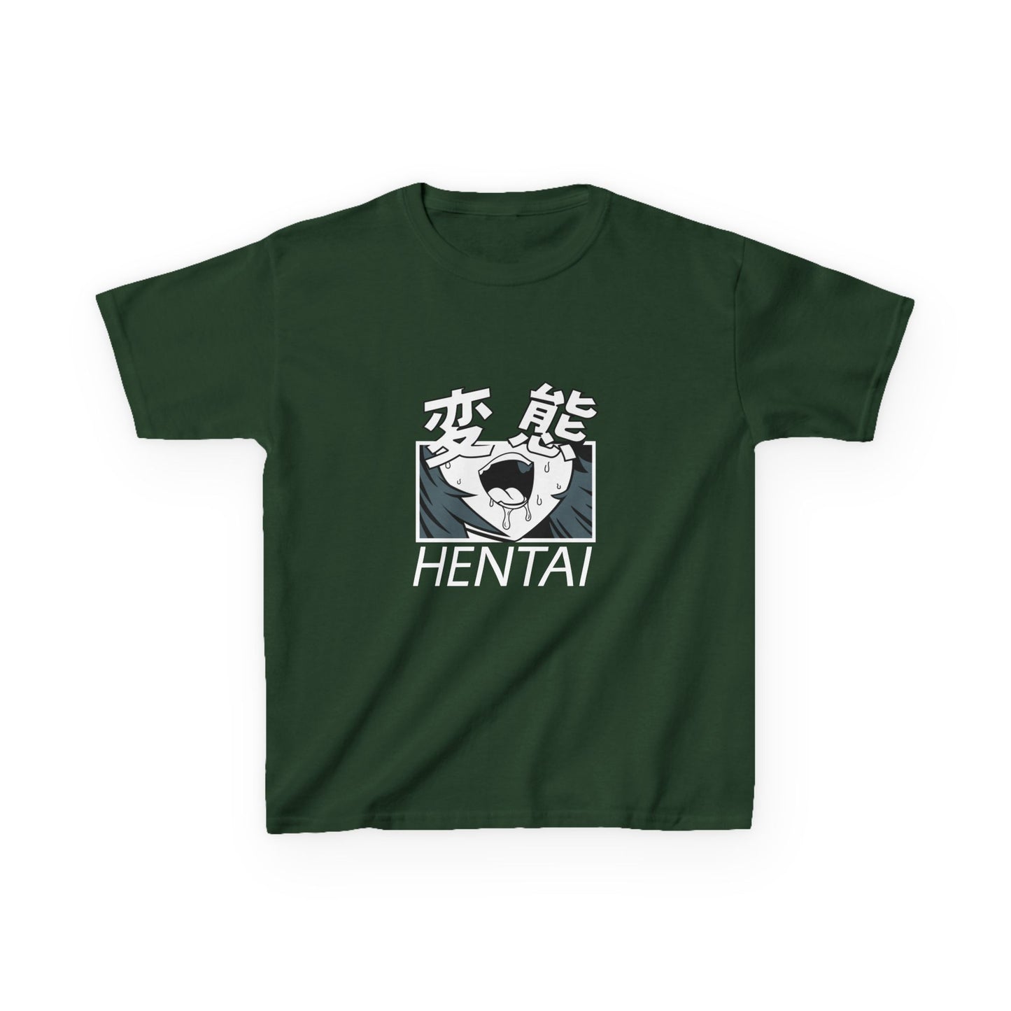 Hentai Kids Cotton Tee - Cool Graphic Design T-shirt for Boys and Girls - CreativeRino