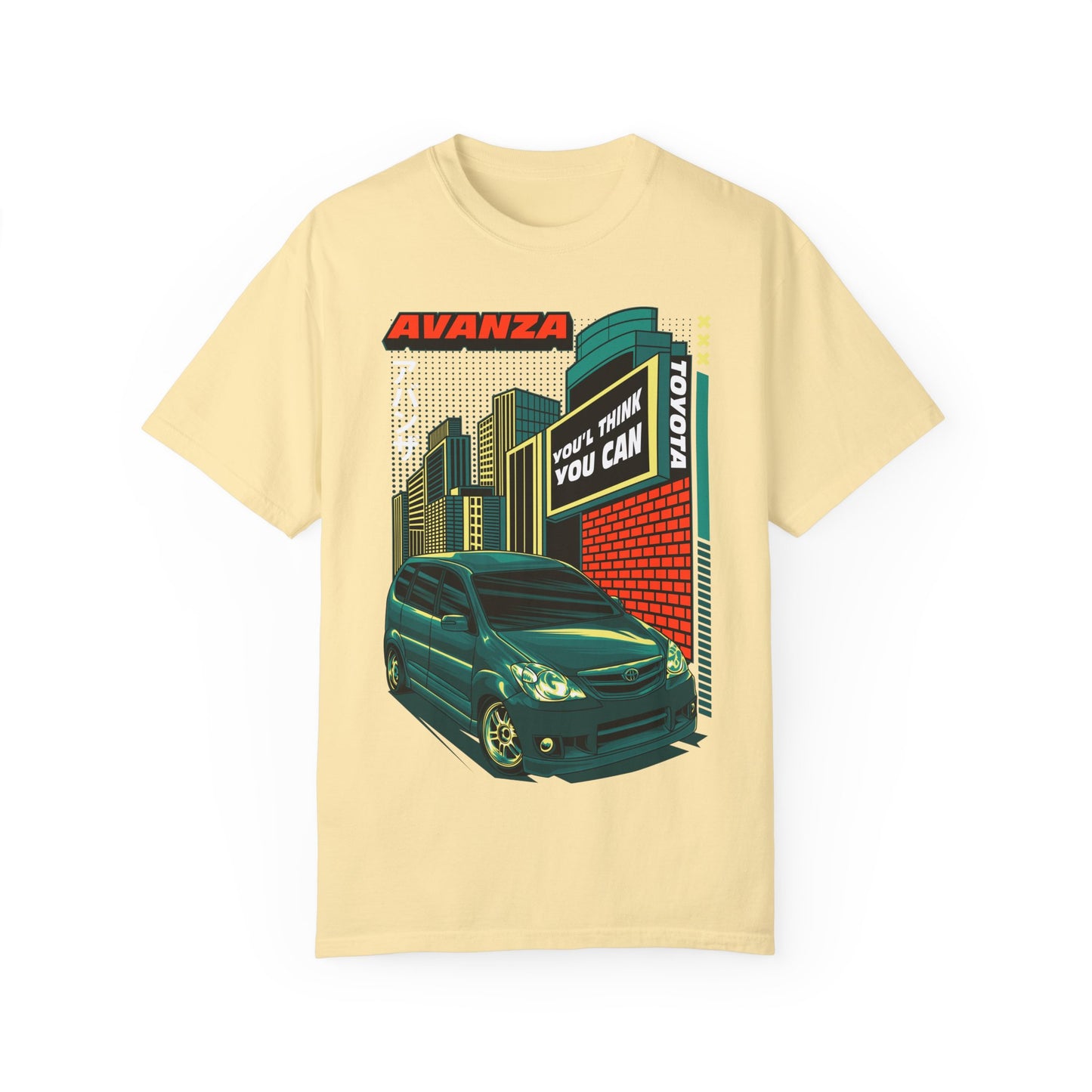 Vintage Avanza Car T-shirt for Auto Enthusiasts - CreativeRino