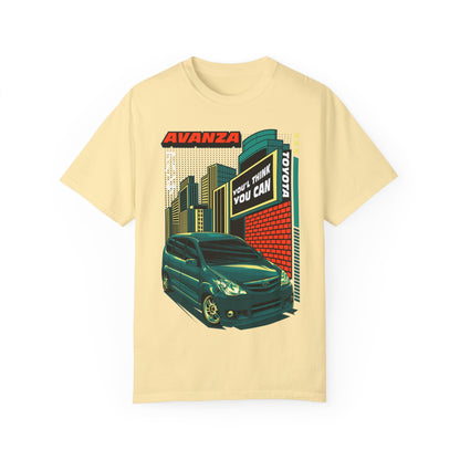 Vintage Avanza Car T-shirt for Auto Enthusiasts - CreativeRino