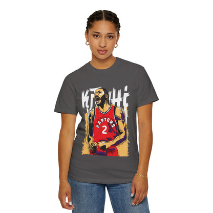 Kawhi Leonard Basketball T-shirt for Fans | Unisex Garment-Dyed Tee - CreativeRino