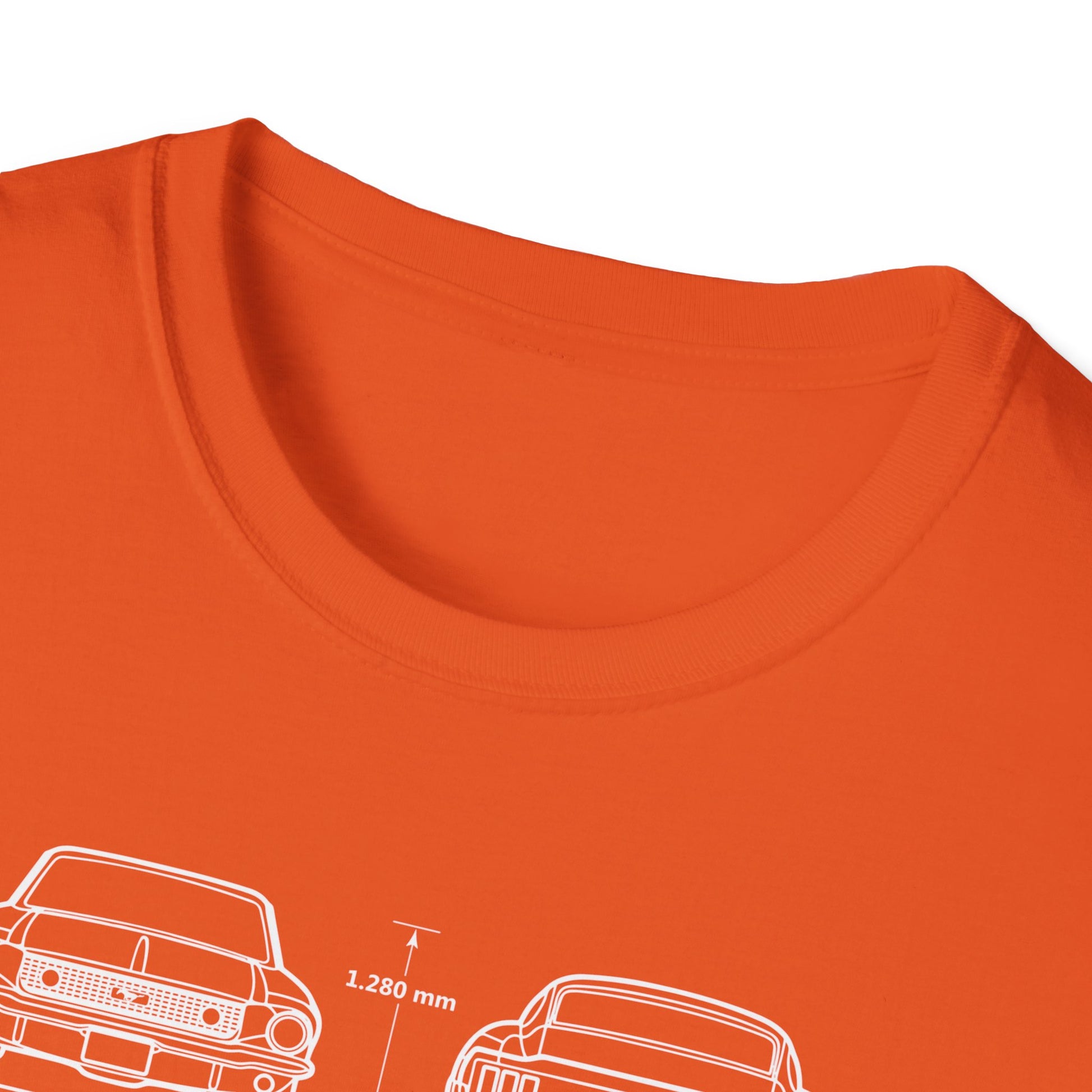 Ford Mustang Shelby GT350 Unisex Softstyle T-Shirt - Car Lovers Tee - CreativeRino