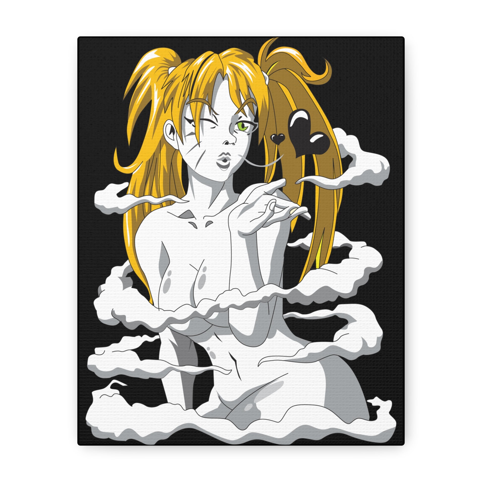 Naruto Artistic Canvas Wall Decor - Playful Elegance - CreativeRino