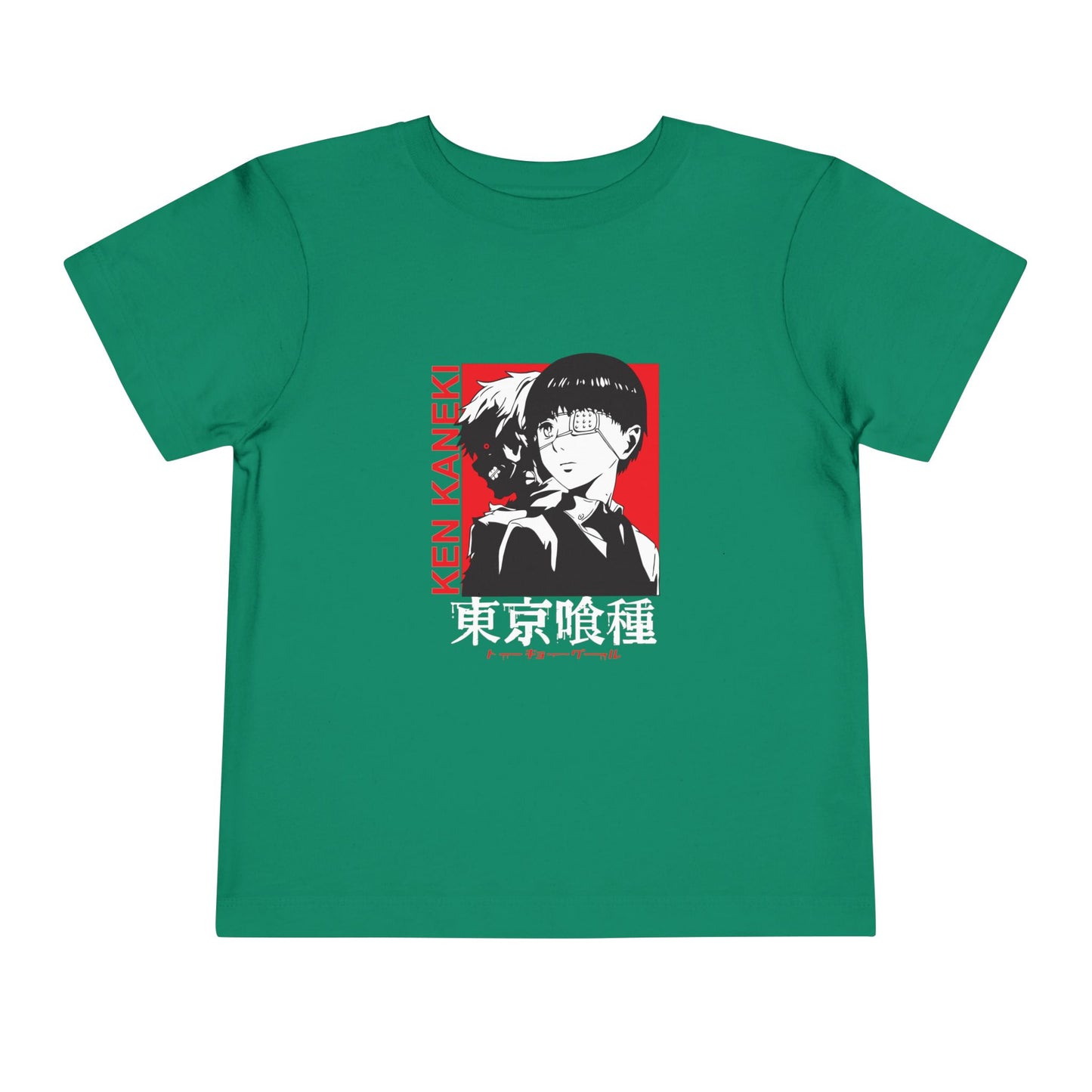 Anime Toddler Short Sleeve Tee - Tokyo Ghoul T-shirt Design - CreativeRino