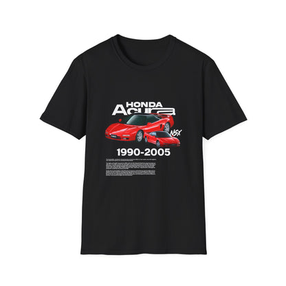 Honda Acura NSX 1990-2005 Unisex T-Shirt - Retro Car Graphic Tee - CreativeRino