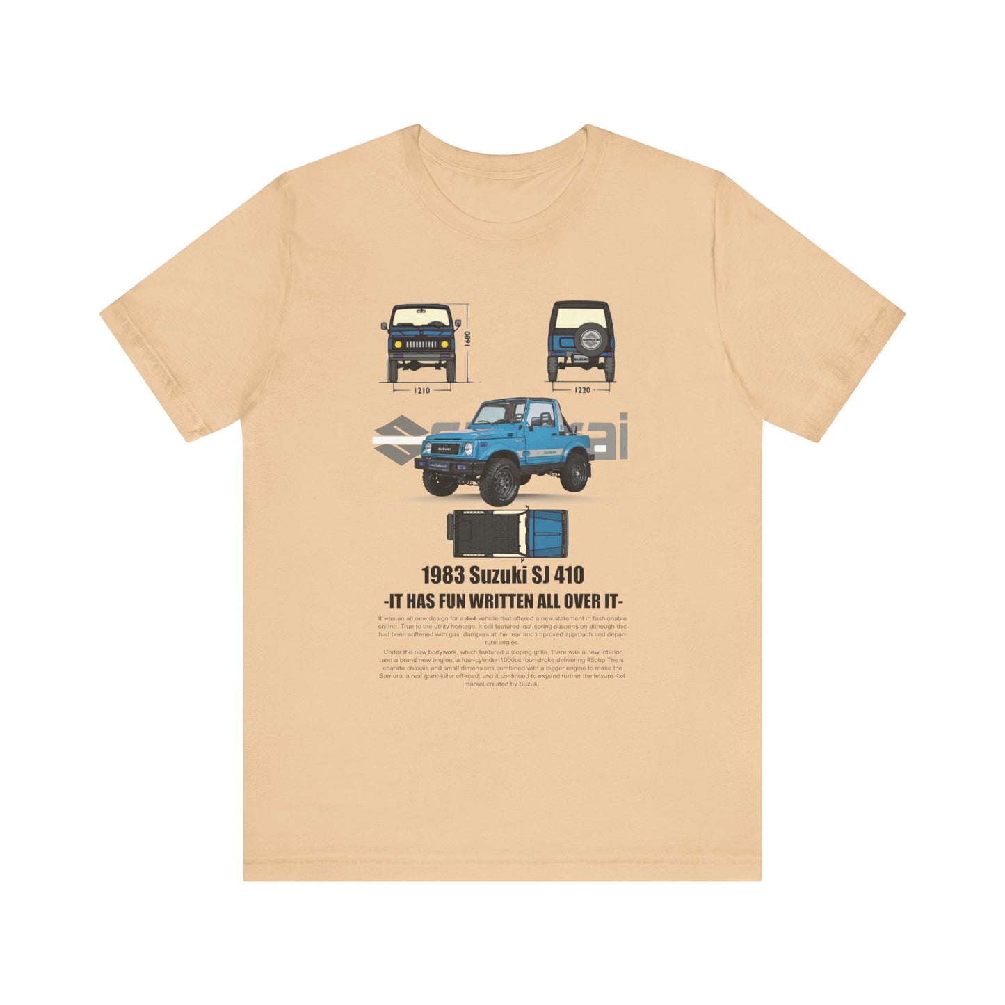 Vintage Suzuki 1983 Graphic Tee - Unisex Short Sleeve T-Shirt - CreativeRino