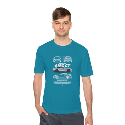 AMG GT Unisex Moisture Wicking Tee | Car T-Shirt - CreativeRino