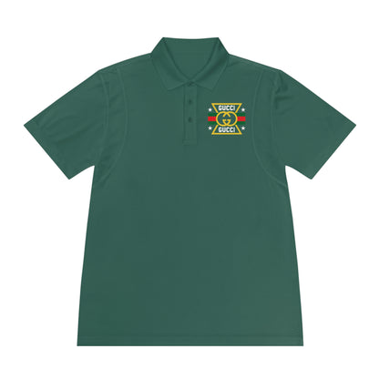 Stylish Men's Sport Polo Shirt with GUCCI Logo - Perfect for Active Lifestyle - CreativeRino