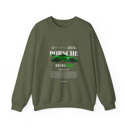 Porsche 911 RS Rawr Crewneck Sweatshirt - Perfect T-shirt for Car Enthusiasts - CreativeRino