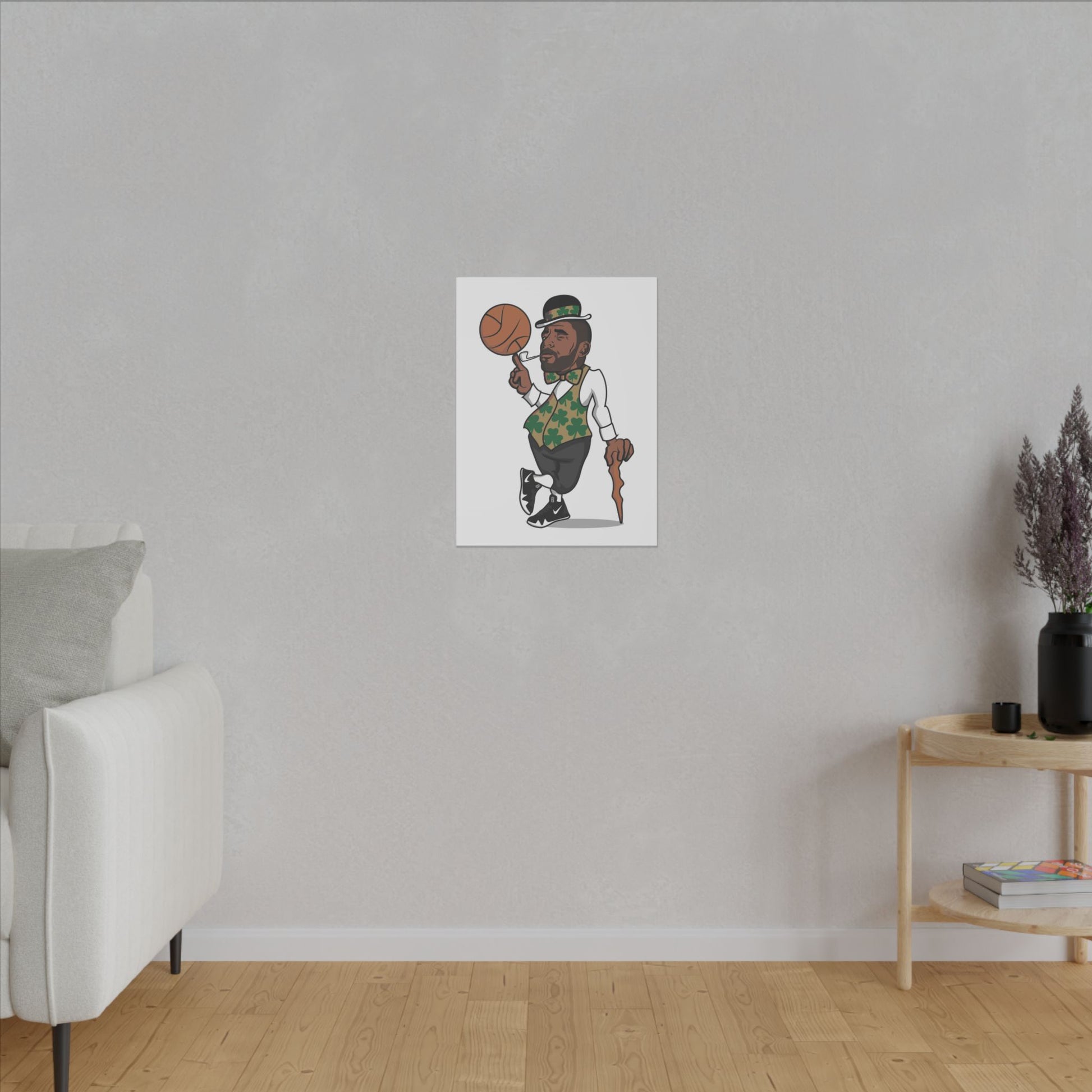 Khris Middleton Art Canvas - Basketball Player Print - CreativeRino