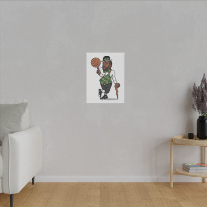 Khris Middleton Art Canvas - Basketball Player Print - CreativeRino