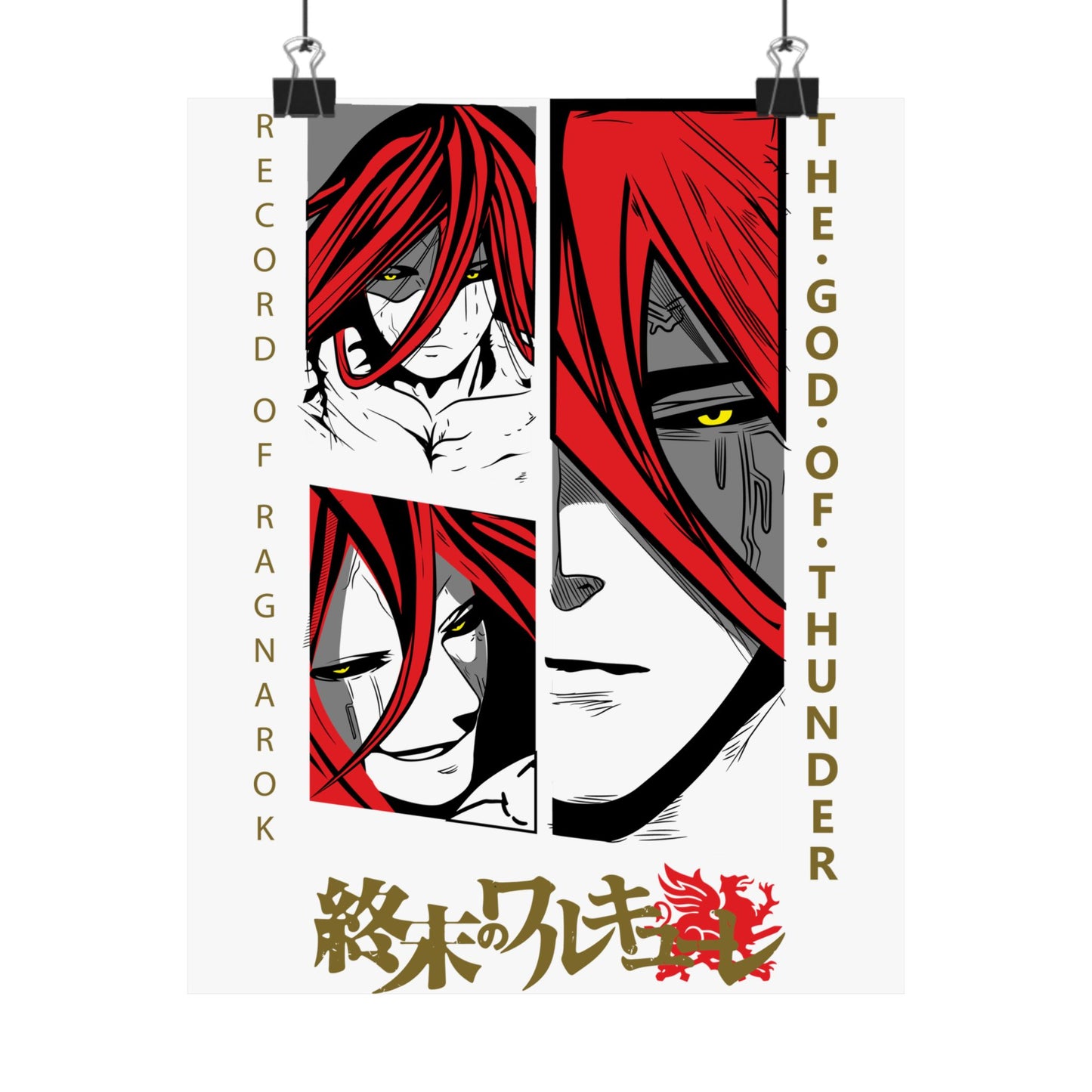 Record of Ragnarok Matte Vertical Posters Anime Poster Print - CreativeRino