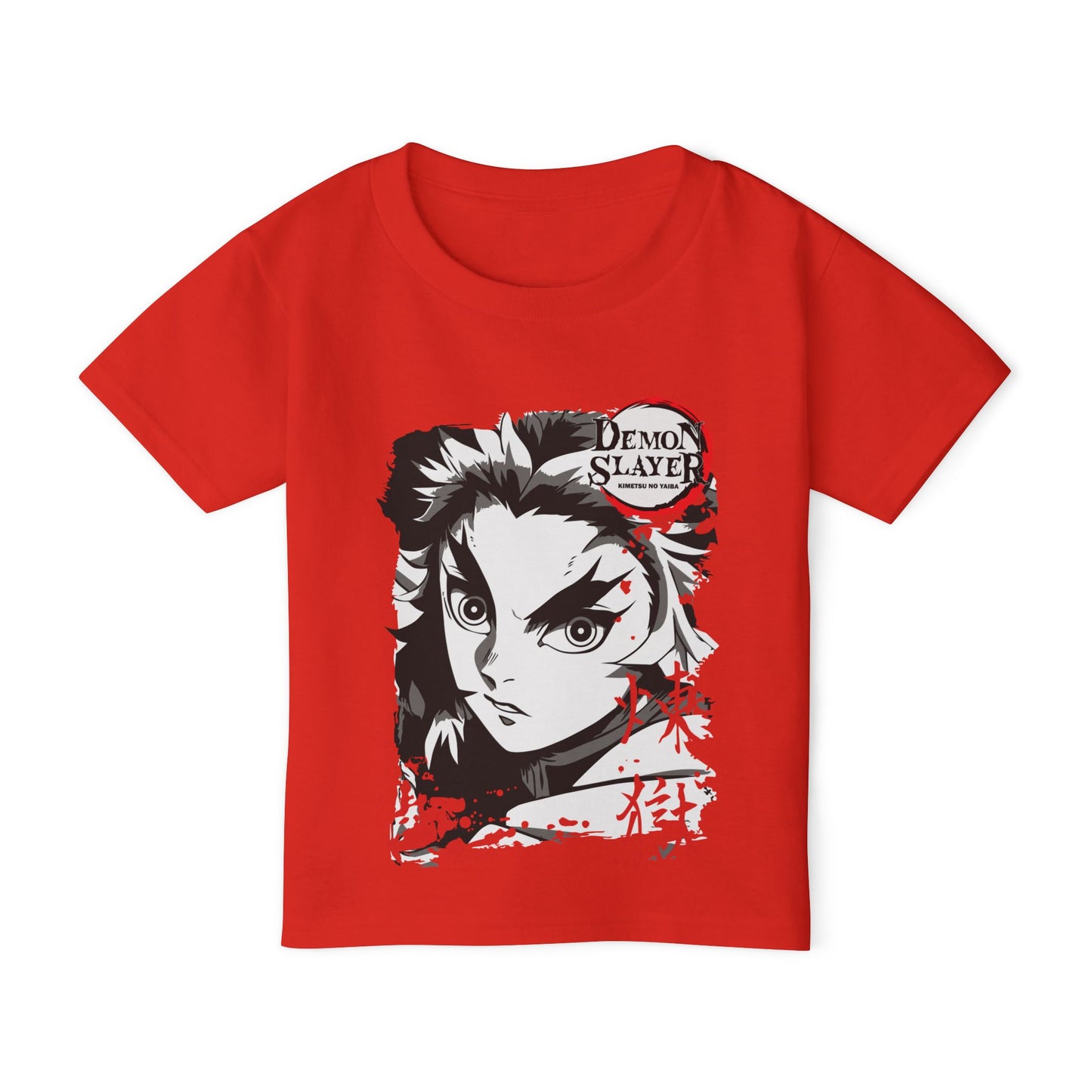 Demon Slayer Toddler T-Shirt - Cute Anime Design for Kids - CreativeRino