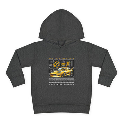 Racing Toddler Pullover Fleece Hoodie - Speed Racer Design - CreativeRino