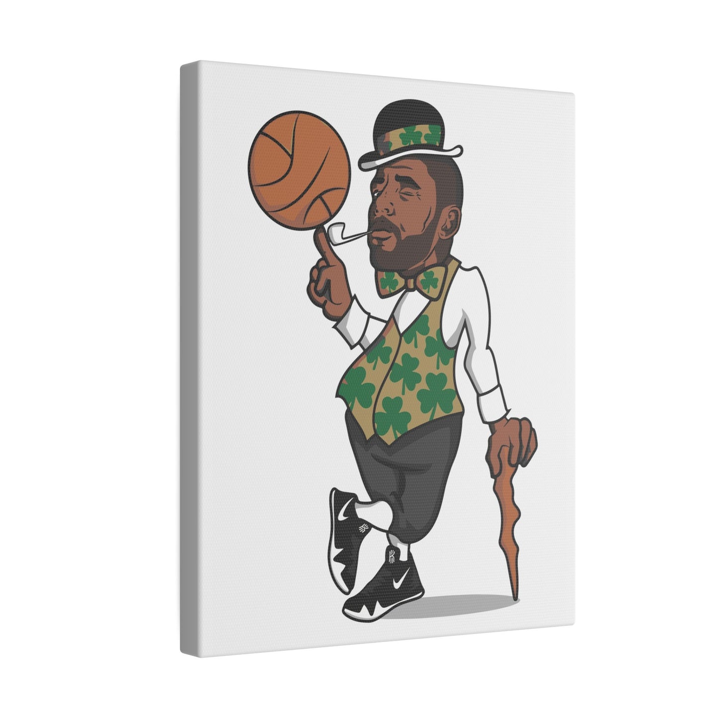 Khris Middleton Art Canvas - Basketball Player Print - CreativeRino