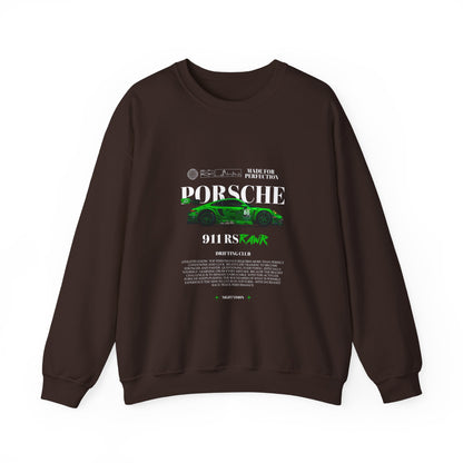 Porsche 911 RS Rawr Crewneck Sweatshirt - Perfect T-shirt for Car Enthusiasts - CreativeRino