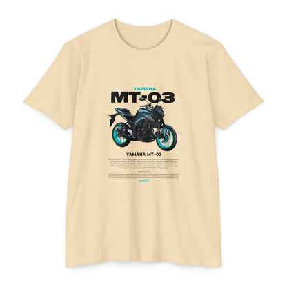 Yamaha MT-03 Unisex Jersey T-Shirt | Motorcycle Enthusiast Apparel - CreativeRino