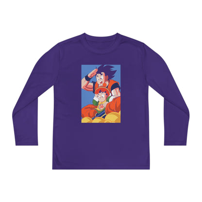 Dragon Ball Youth Long Sleeve Tee - Goku & Son T-shirt Anime Design - CreativeRino