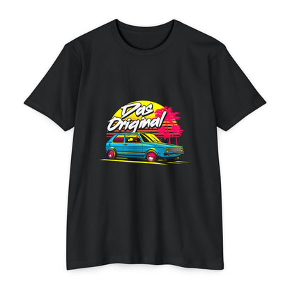 Retro Car Graphic T-Shirt - Das Original - Unisex CVC Jersey - CreativeRino