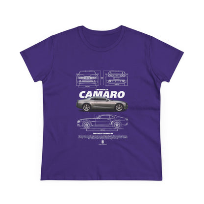 Chevrolet Camaro Women's Tee - Classic Car T-shirt - CreativeRino